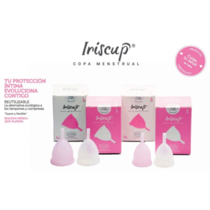 IRISCUP Talla L - S, TRANSPARENTE - Rosa